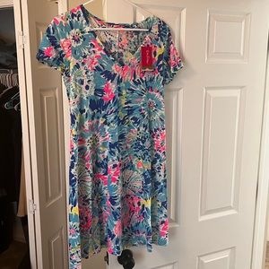 New with Tags, Lilly Pulitzer Jessica Short Sleeve Dress